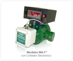 Medidor Volumétrico con Contador Electrónico